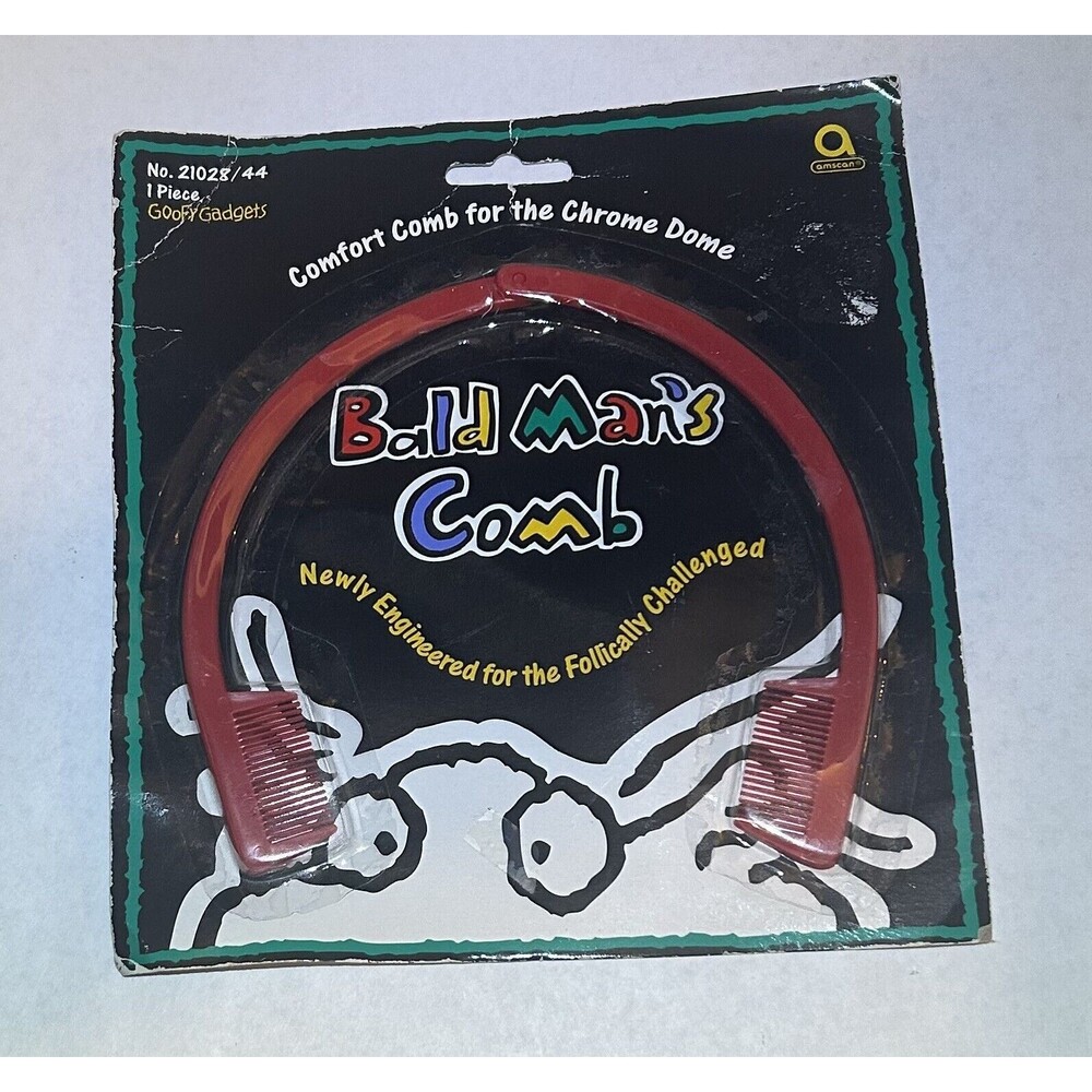 Gag Gift - Bald Man’s Comb